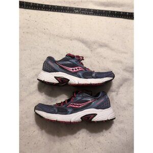 Saucony Oasis 2 Blue Pink Women's Size 7 S15209-10 Running Shoes